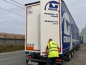 camion remorque marchandises france italie