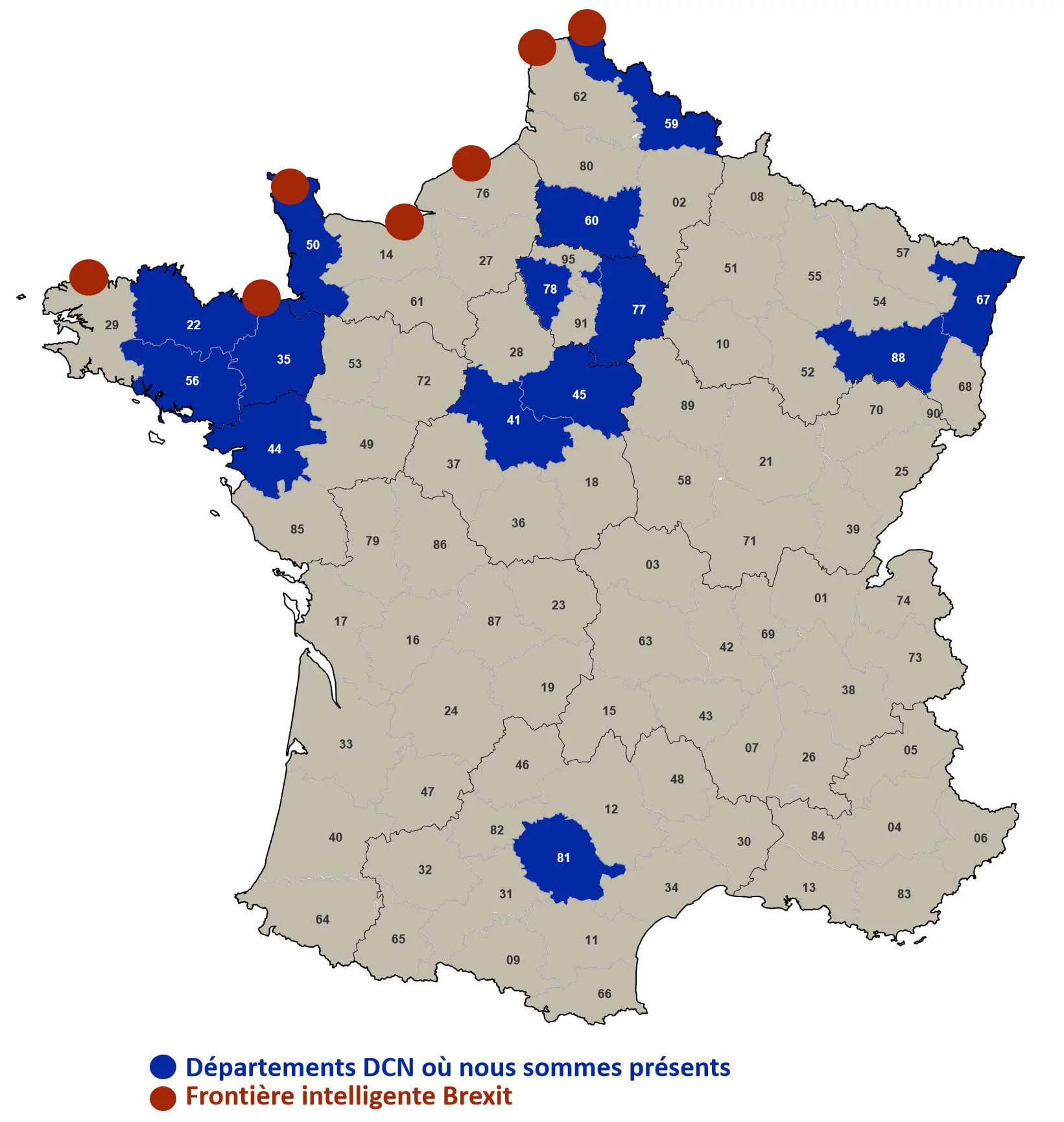 DCN Brexit douane gelin carte