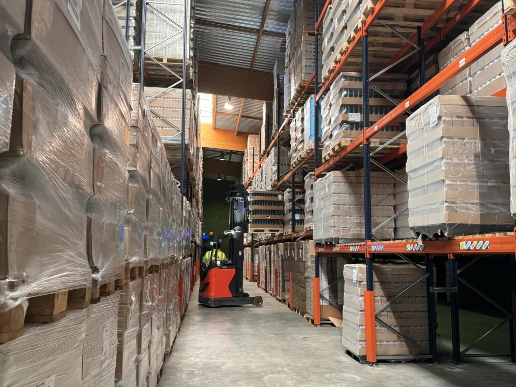 Logistique palette bretagne gelin