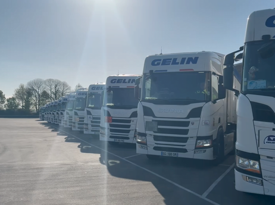 Parc EURO 6 écoconduite GELIN FRANCE international