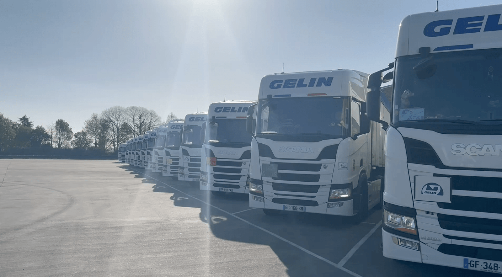 Parc EURO 6 écoconduite GELIN FRANCE international