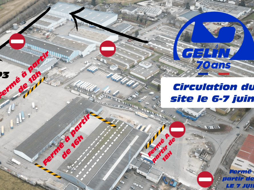 Plan de circulation GELIN